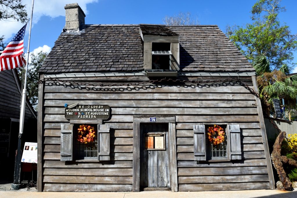 St. Augustine Oldest Wooden School